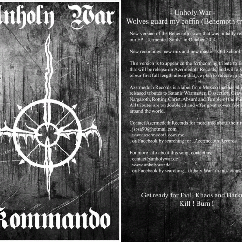 Unholy War : Behemoth Tribute - Wolves Guard My Coffin